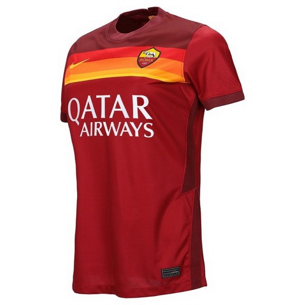 Camiseta As Roma Replica Primera Ropa Mujer 2020/21 Borgona